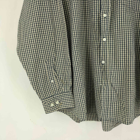 ギャップ Gap 90S 紺タグ チェック L/S BDシャツ メンズ  XL